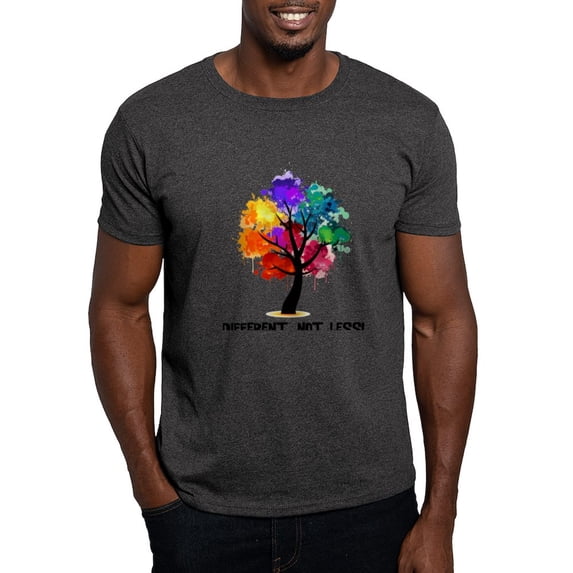 CafePress - Different Not Less T Shirt - Men's Classic Graphic Cotton T-Shirt