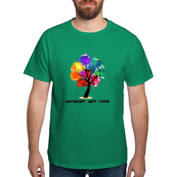 CafePress - Different Not Less T Shirt - Men's Classic Graphic Cotton T-Shirt