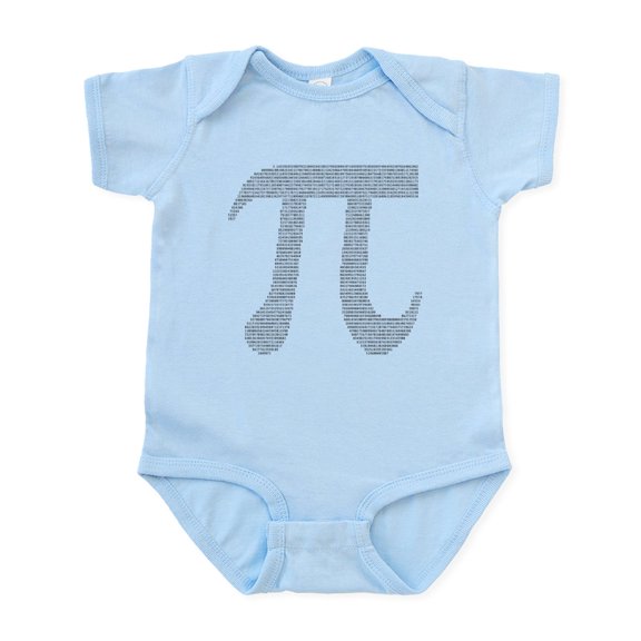 CafePress - Digits Of Pi Infant Bodysuit - Baby Light Bodysuit, Size Newborn - 24 Months