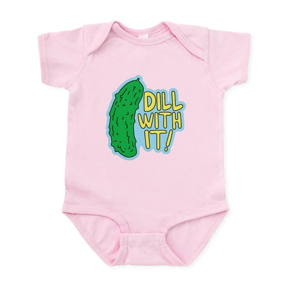 CafePress - Dill With It Body Suit - Baby Light Bodysuit, Size Newborn - 24 Months