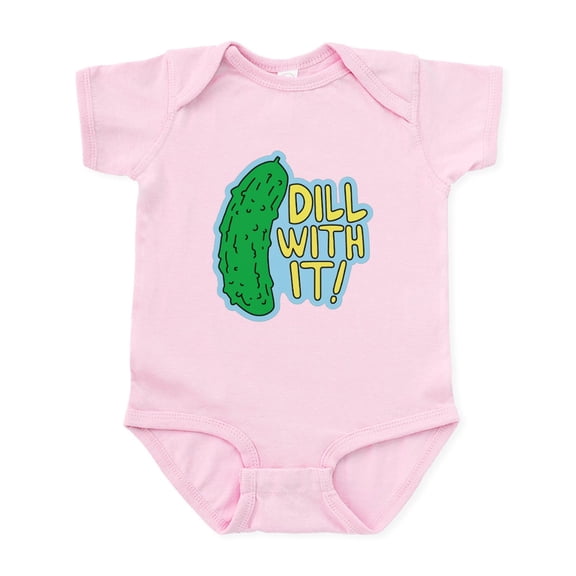 CafePress - Dill With It Body Suit - Baby Light Bodysuit, Size Newborn - 24 Months