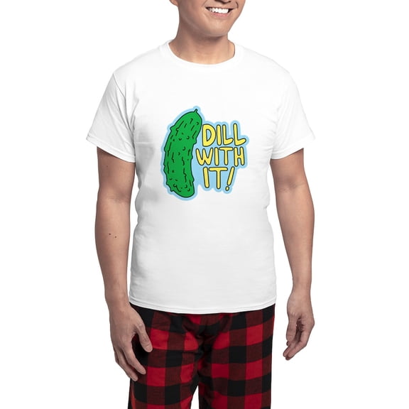 CafePress - Dill With It Pajamas - Men's Light Loose Fit Cotton Pajama Set