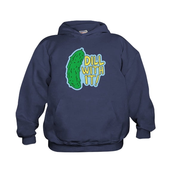 CafePress - Dill With It Sweatshirt - Kids Hooded Sweatshirt, Classic Hoodie