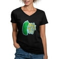 thumbnail image 1 of CafePress - Dill With It T Shirt - Women's V-Neck Dark T-Shirt, 1 of 4