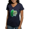 thumbnail image 1 of CafePress - Dill With It T Shirt - Women's V-Neck Dark T-Shirt, 1 of 4