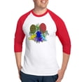 thumbnail image 1 of CafePress - Dinosaur Easter Eggs Baseball Tee - Cotton Baseball Jersey, 3/4 Raglan Sleeve Shirt, 1 of 4