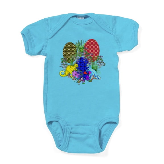 CafePress - Dinosaur Easter Eggs - Cute Infant Bodysuit Baby Romper - Size Newborn - 24 Months