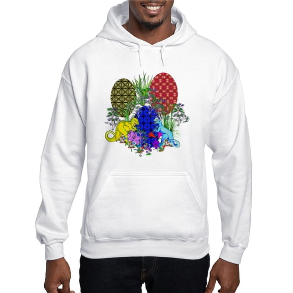 CafePress - Dinosaur Easter Eggs Hooded Sweatshirt - Pullover Hoodie, Hooded Sweatshirt