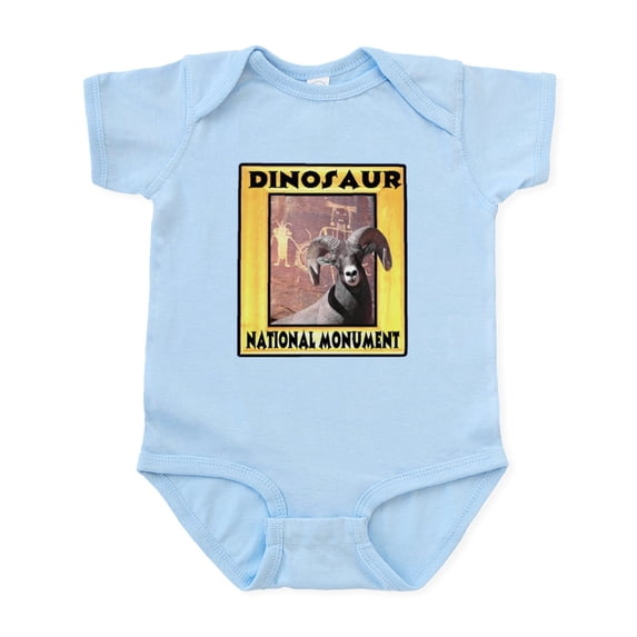 CafePress - Dinosaur National Monument Infant Bodysuit - Baby Light Bodysuit, Size Newborn - 24 Months