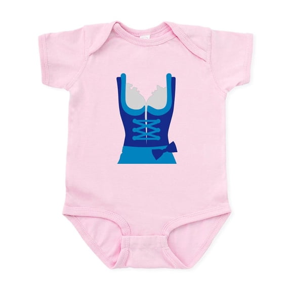 CafePress - Dirndl Oktoberfest Dress Infant Bodysuit - Baby Light Bodysuit, Size Newborn - 24 Months