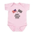 thumbnail image 1 of CafePress - Dirt Track Fan Infant Bodysuit - Baby Light Bodysuit, Size Newborn - 24 Months, 1 of 4