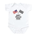 thumbnail image 1 of CafePress - Dirt Track Fan Infant Bodysuit - Baby Light Bodysuit, Size Newborn - 24 Months, 1 of 4