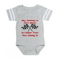 thumbnail image 1 of CafePress - Dirtdad - Cute Infant Baby Football Bodysuit, 1 of 3