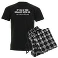 thumbnail image 1 of CafePress - Disagree With Me Men's Dark Pajamas - Men's Dark Loose Fit Cotton Pajama Set, 1 of 7