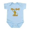 thumbnail image 1 of CafePress - Disc Golf Chick #2 Infant Bodysuit - Baby Light Bodysuit, Size Newborn - 24 Months, 1 of 4