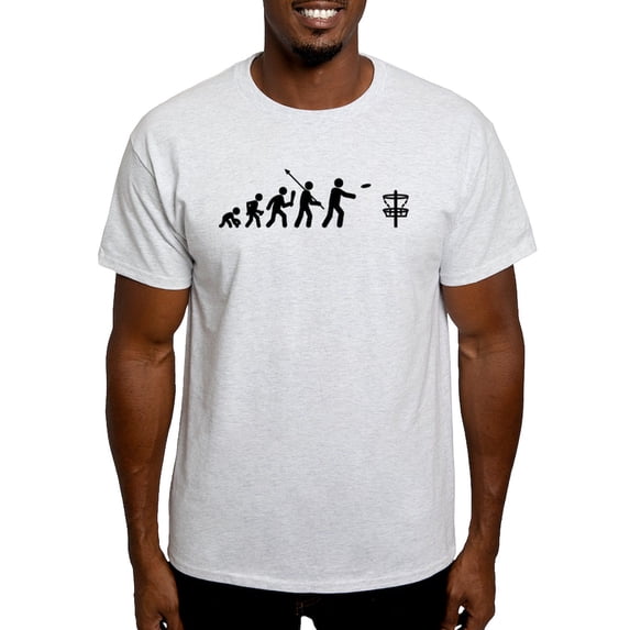 CafePress - Disc Golf Light T Shirt - Men's Classic Graphic T-Shirt