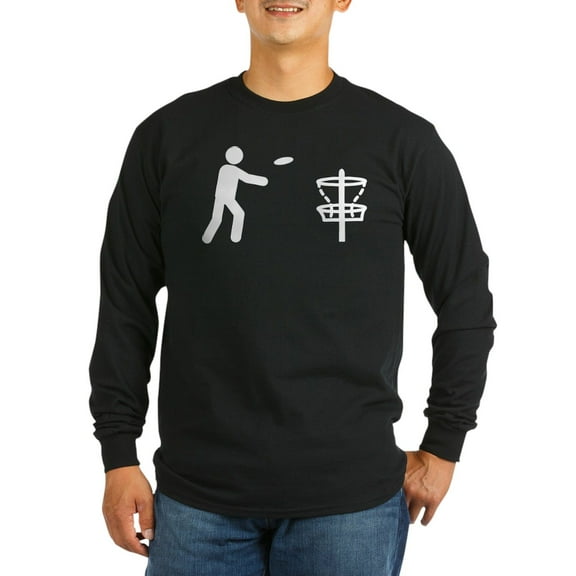 CafePress - Disc Golf Long Sleeve Dark T Shirt - Long Sleeve Dark T-Shirt