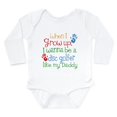 thumbnail image 1 of CafePress - Disc Golfer Like Daddy Long Sleeve Infant Bodysuit - Long Sleeve Cotton Baby Bodysuit, 1 of 4