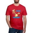 thumbnail image 1 of CafePress - Disco Duck Men's Fitted T Shirt (Dark) - Men's Fitted T-Shirt, 1 of 4