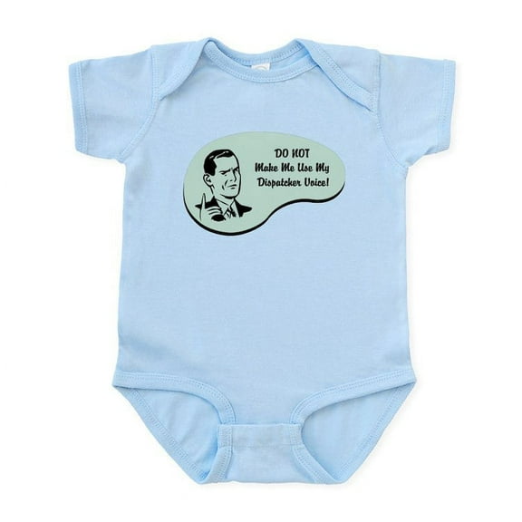 CafePress - Dispatcher Voice Infant Bodysuit - Baby Light Bodysuit, Size Newborn - 24 Months