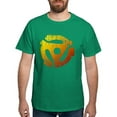 thumbnail image 1 of CafePress - Distressed 45 RPM Adapter Dark T Shirt - Men's Classic Graphic Cotton T-Shirt, 1 of 4