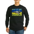 thumbnail image 1 of CafePress - Distressed, 80S Style, Ukraine, Ghost Of Kyiv, Zel - Long Sleeve Dark T-Shirt, 1 of 4