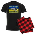 thumbnail image 1 of CafePress - Distressed, 80S Style, Ukraine, Ghost Of Kyiv, Zel - Men's Dark Loose Fit Cotton Pajama Set, 1 of 7