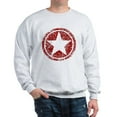 thumbnail image 1 of CafePress - Distressed Red Star Sweatshirt - Crew Neck Sweatshirt, 1 of 1