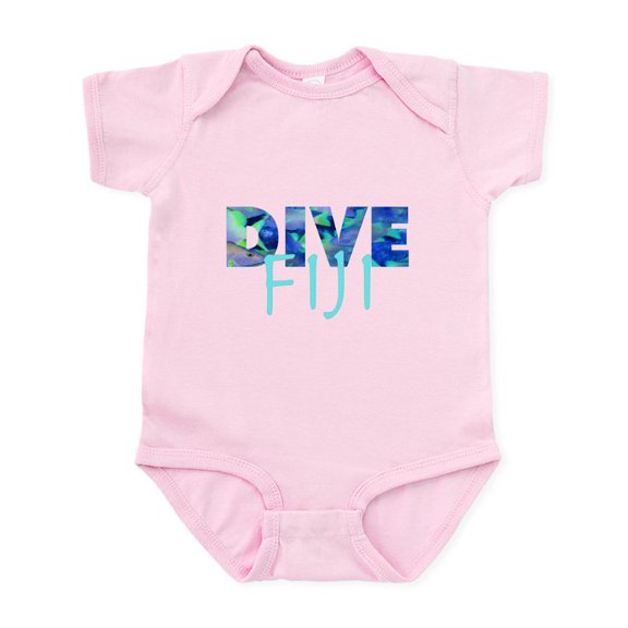 CafePress - Dive Fiji Infant Bodysuit - Baby Light Bodysuit, Size Newborn - 24 Months