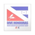 thumbnail image 1 of CafePress - Dive Honduras Sticker - Square Sticker 3" x 3", 1 of 1