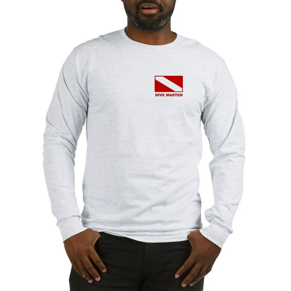 CafePress - Dive Master Long Sleeve - Unisex Cotton Long Sleeve T-Shirt