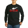 thumbnail image 1 of CafePress - Diver Long Sleeve Dark T Shirt - Long Sleeve Dark T-Shirt, 1 of 4