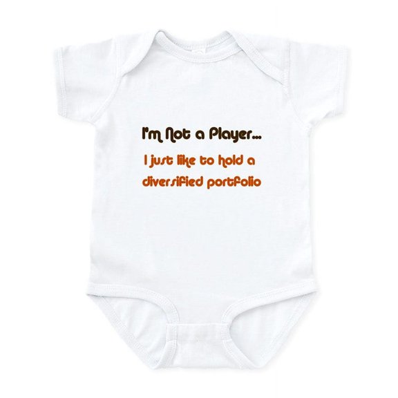 CafePress - Diversified Portfolio Infant Bodysuit - Baby Light Bodysuit, Size Newborn - 24 Months