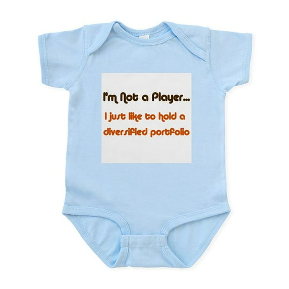 CafePress - Diversified Portfolio Infant Bodysuit - Baby Light Bodysuit, Size Newborn - 24 Months