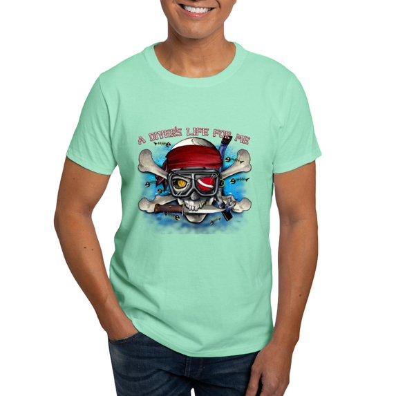 CafePress - Diverslife 10X10_Apparel T Shirt - Men's Classic Graphic Cotton T-Shirt