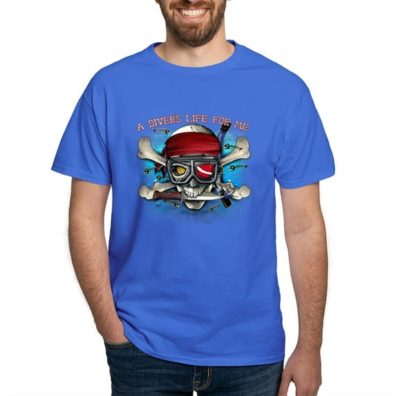 CafePress - Diverslife 10X10_Apparel T Shirt - Men's Classic Graphic Cotton T-Shirt
