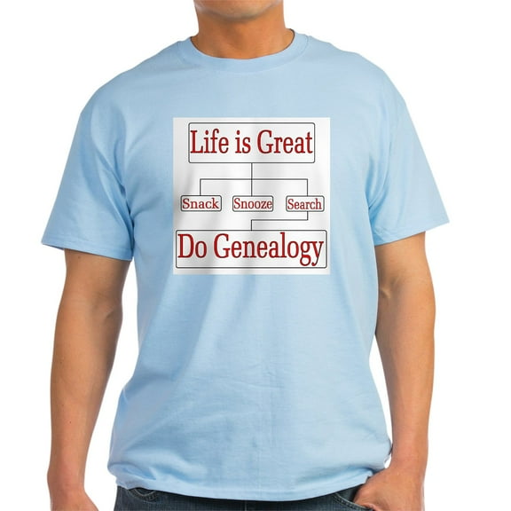 CafePress - Do Genealogy Char T Shirt - Men's Classic Graphic T-Shirt
