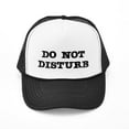 thumbnail image 1 of CafePress - Do Not Disturb - Adjustable Unisex Printed Trucker Hat with Mesh Back, 1 of 8