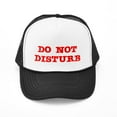 thumbnail image 1 of CafePress - Do Not Disturb - Adjustable Unisex Printed Trucker Hat with Mesh Back, 1 of 8