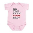 thumbnail image 1 of CafePress - Do You Even Code Bro Infant Bodysuit - Baby Light Bodysuit, Size Newborn - 24 Months, 1 of 4