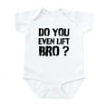 thumbnail image 1 of CafePress - Do You Even Lift Bro? Body Suit - Baby Light Bodysuit, Size Newborn - 24 Months, 1 of 4