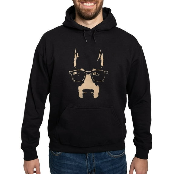 CafePress - Dobe Glasses Hoodie (Dark) - Pullover Hoodie, Classic, Comfortable Hooded Sweatshirt