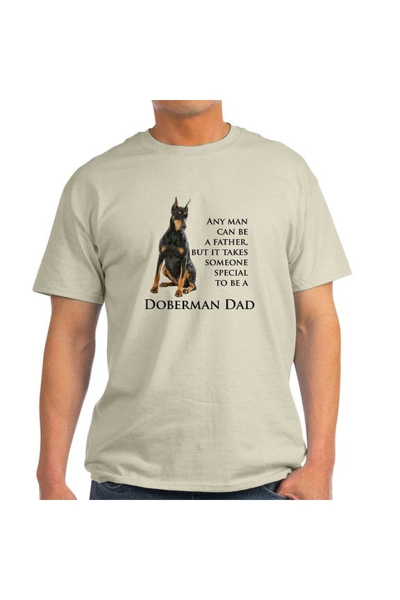- Doberman Dad T Shirt - Men's Classic Graphic T-Shirt