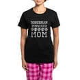 thumbnail image 1 of CafePress - Doberman Pinscher Mom Pajamas - Women's Short Sleeve Print T-Shirt and Pants Dark Cotton Pajama Set, 1 of 7