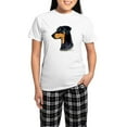 thumbnail image 1 of CafePress - Doberman Women's Light Pajamas - Women's Short Sleeve Print T-Shirt and Pants Light Cotton Pajama Set, 1 of 7