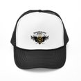 thumbnail image 1 of CafePress - Dobermans Rule - Adjustable Unisex Printed Trucker Hat with Mesh Back, 1 of 8