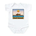 thumbnail image 1 of CafePress - Dock Sunned Dachsund Infant Bodysuit - Baby Light Bodysuit, Size Newborn - 24 Months, 1 of 4