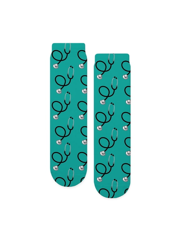- Doctor Nurse Medical - Unisex Novelty Printed Crew Adult Socks