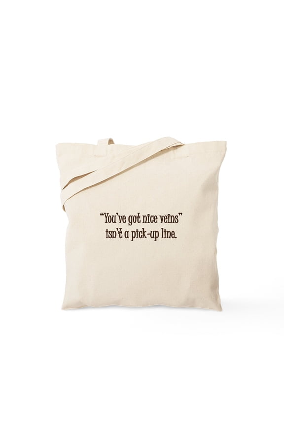 - Doctor, Phlebotomist Or Nurse Tote Bag - Unisex Canvas Tote Bag, Beige, 1-Piece