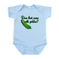 thumbnail image 1 of CafePress - Does That Come W/ Pickles? Infant Bodysuit - Baby Light Bodysuit, Size Newborn - 24 Months, 1 of 4